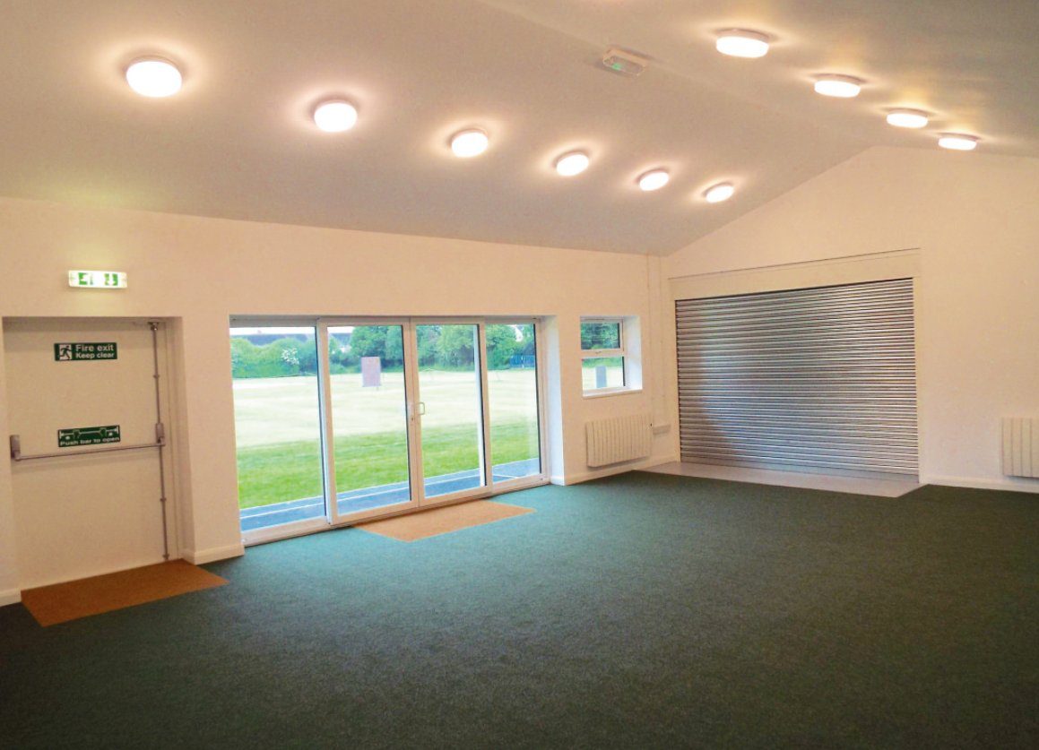 Sports Pavilion Horsham, East Sussex – commercial project by Mitchells Construction, photo 1