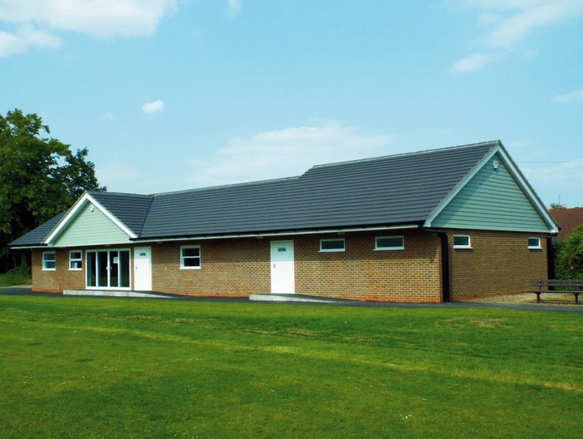 Sports Pavilion Horsham – main view